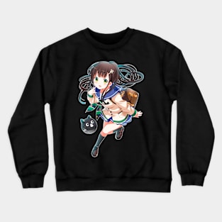 Chiya Ujimatsu T-shirt, Gochiusa Crewneck Sweatshirt